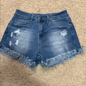 Jean shorts